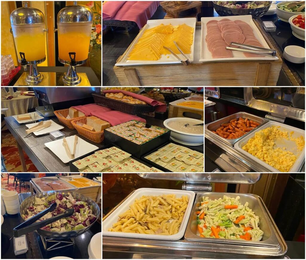 【麗星郵輪探索星號】百味軒早餐餐點