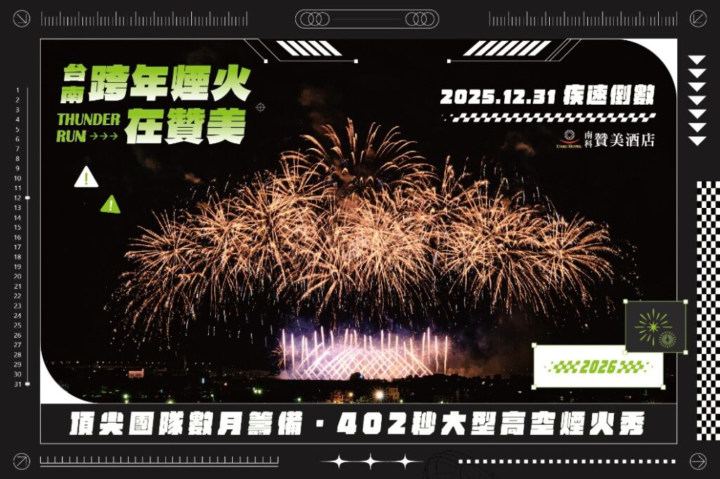 【2025台南跨年】台南跨年煙火在贊美 twL news 25K19 rwaoiQqgah